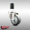 Service Caster 3.5 Inch 316SS Thermoplastic Rubber Swivel 1-5/8 Inch Expanding Stem Caster SCC SCC-SS316EX20S3514-TPRB-158 - alternate 3